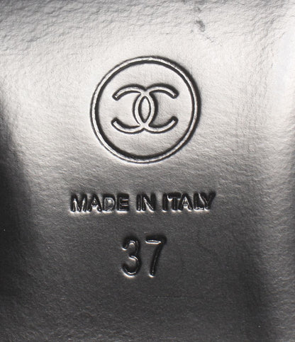 Chanel Platform Shoes Tweed — view 5