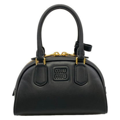 Miu Miu Handbag Black Leather