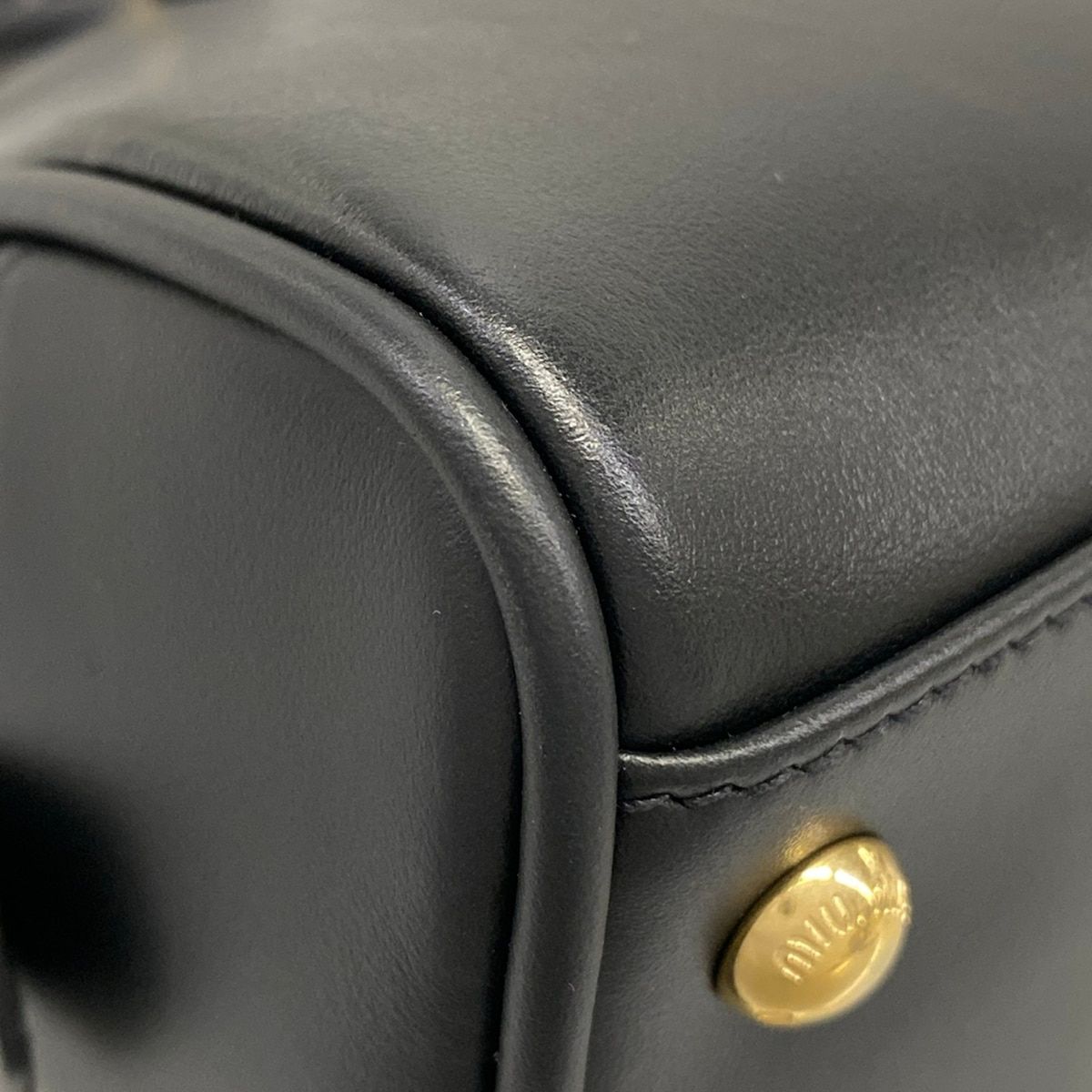 Miu Miu Handbag Black Leather — view 6
