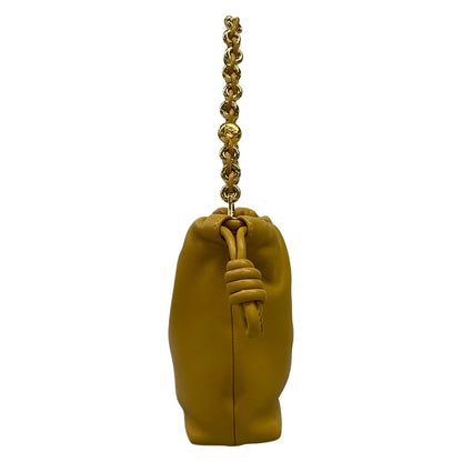 Loewe Flamenco Perth Mini Sahara Drawstring Mini Bag Chain Handle Lambskin — view 2
