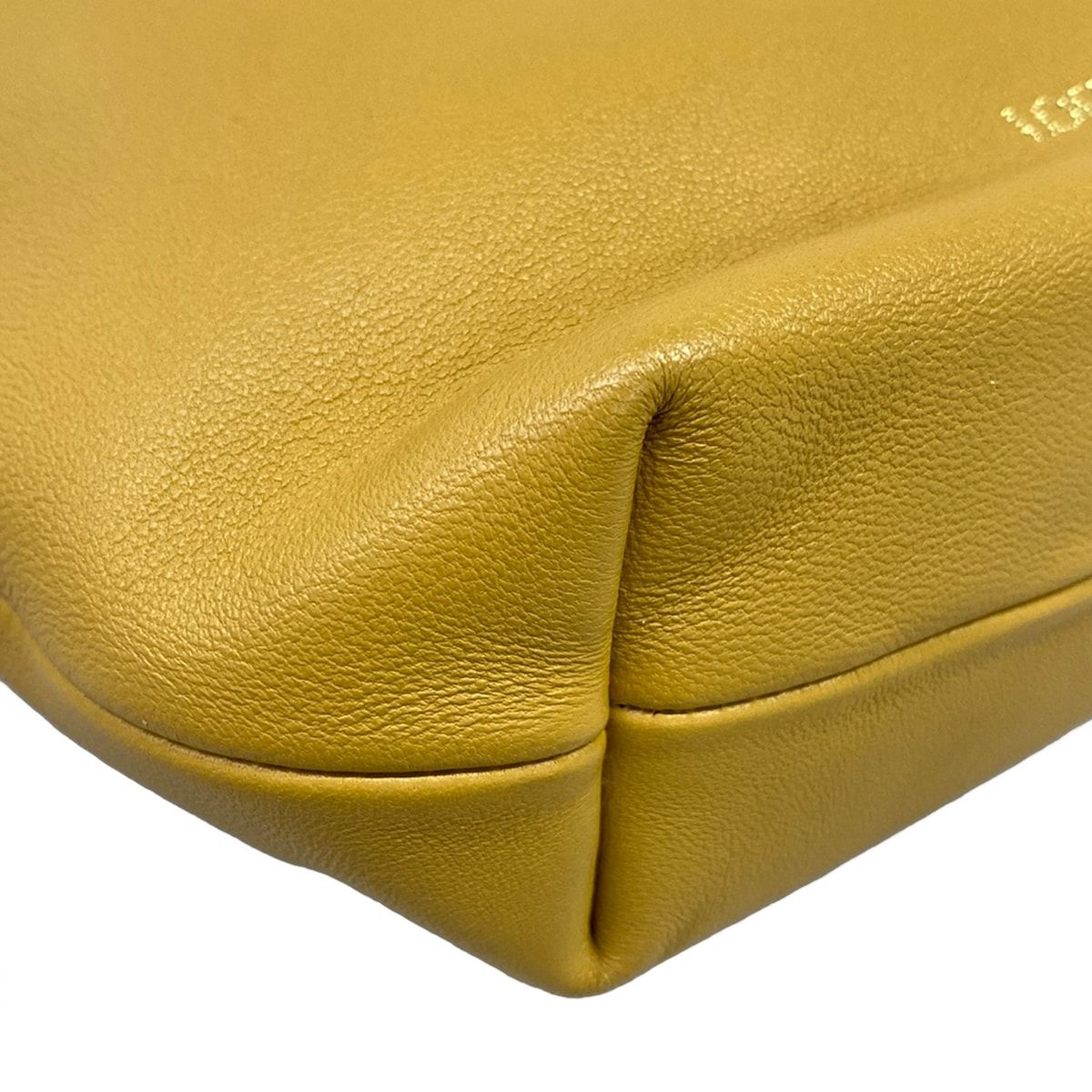 Loewe Flamenco Perth Mini Sahara Drawstring Mini Bag Chain Handle Lambskin — view 7