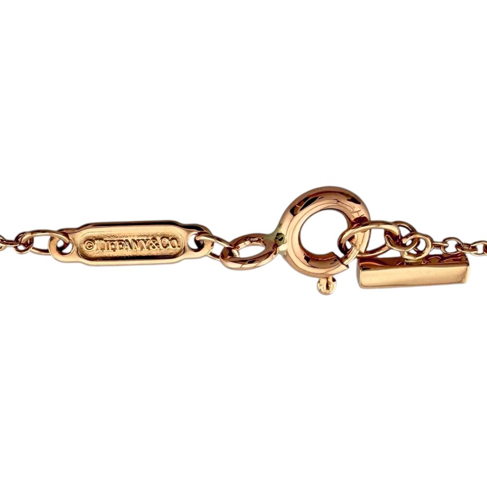 Tiffany & Co T Smile Necklace 18k Pink Gold — view 6