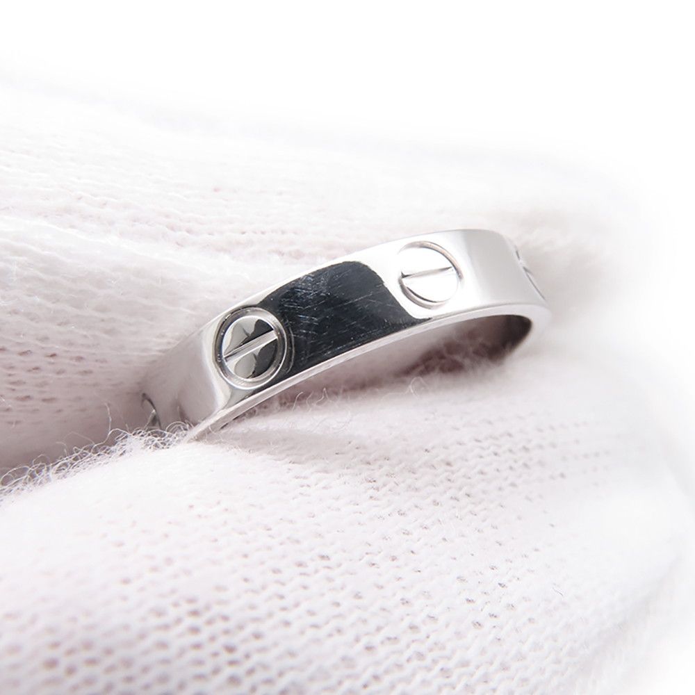 Cartier Ring Love SM Small Model 18k White Gold — view 5