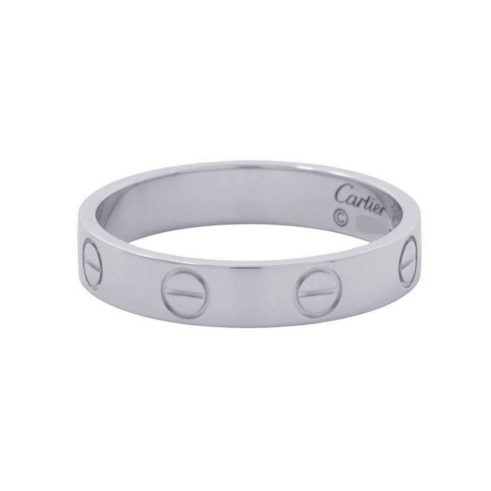 Cartier Ring Love SM Small Model 18k White Gold — view 2