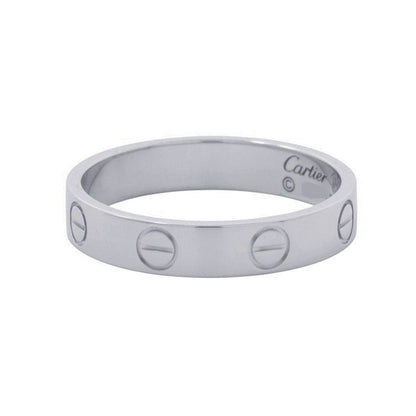 Cartier Ring Love SM Small Model 18k White Gold — view 2