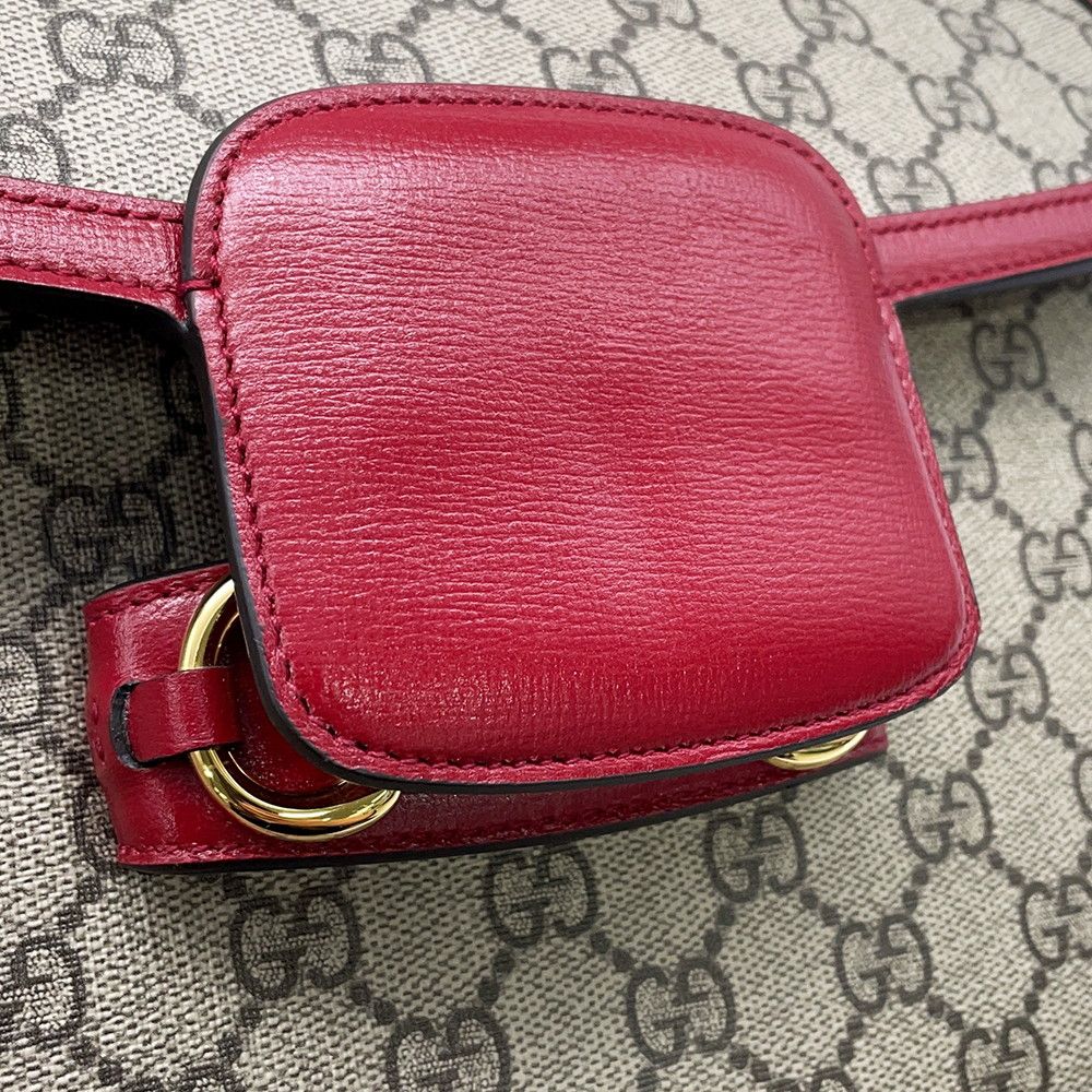 Gucci Shoulder Bag 1955 Horsebit GG Supreme Beige — view 7