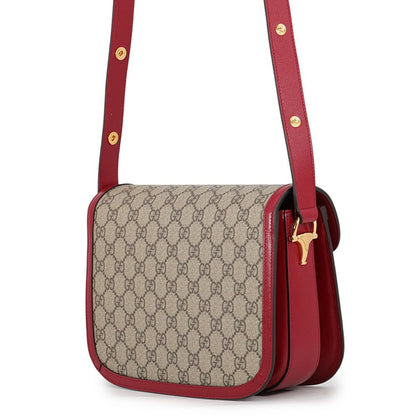 Gucci Shoulder Bag 1955 Horsebit GG Supreme Beige — view 2