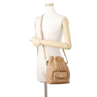 Dior Caro Small Bucket Bag Lambskin 2-Way — view 5