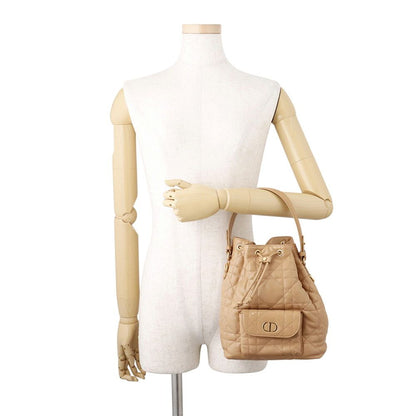 Dior Caro Small Bucket Bag Lambskin 2-Way — view 4