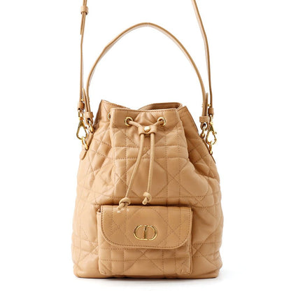 Dior Caro Small Bucket Bag Lambskin 2-Way