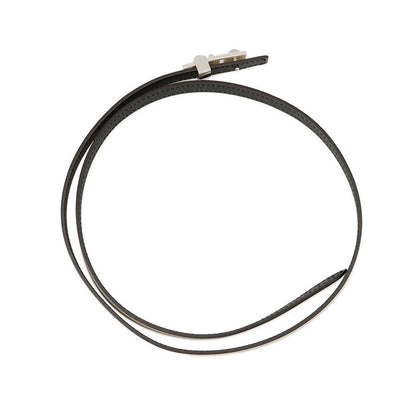 Hermes Belt Collier de Chien Cles Black Silver Swift Epsom — view 3