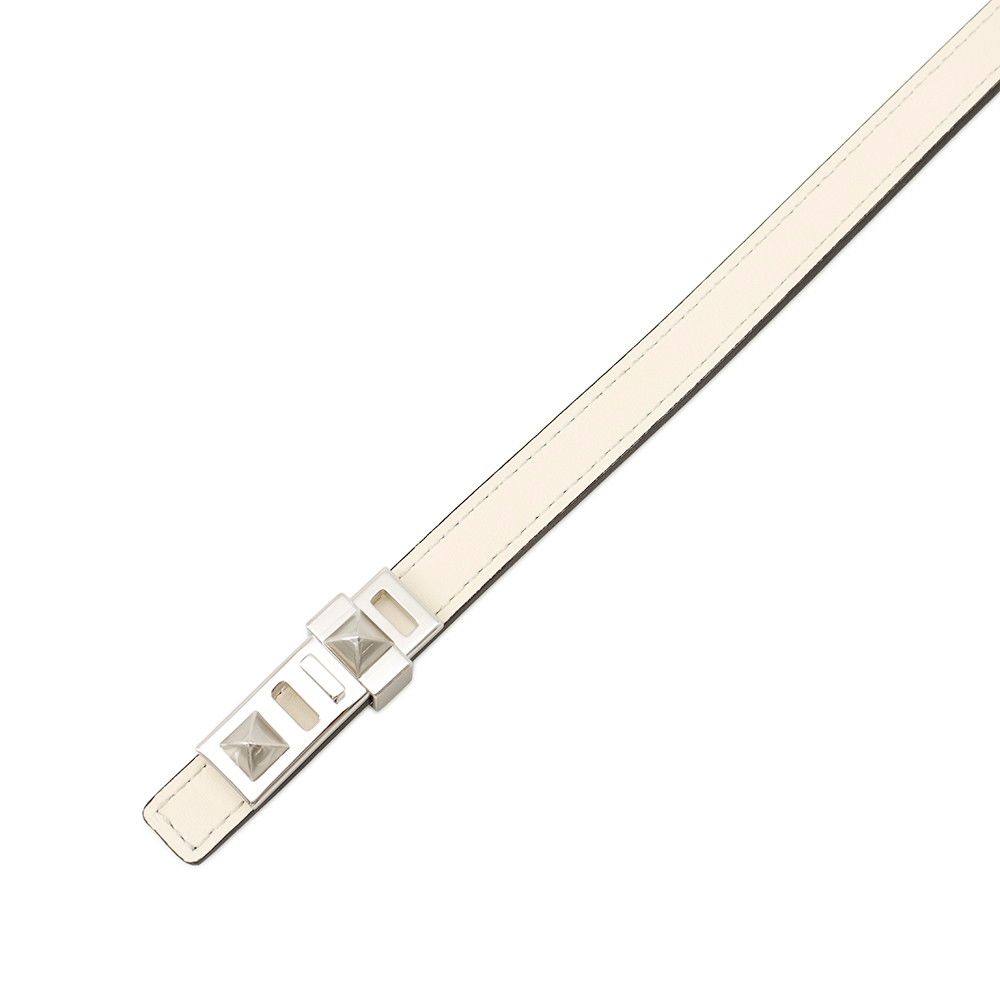Hermes Belt Collier de Chien Cles Black Silver Swift Epsom — view 4