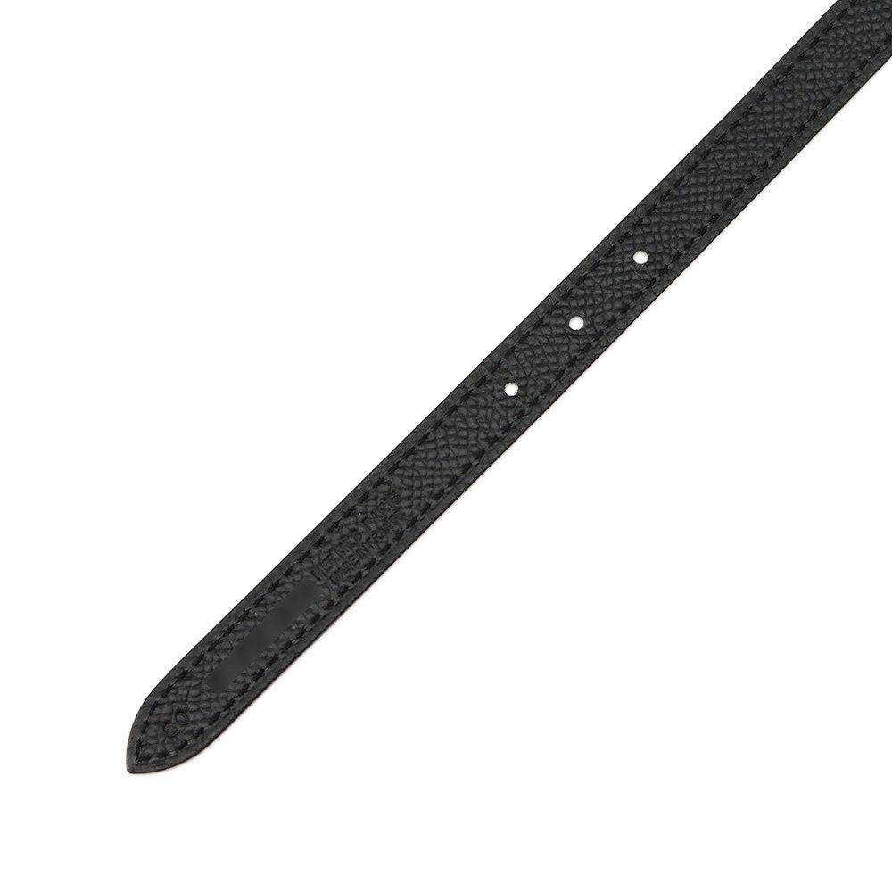 Hermes Belt Collier de Chien Cles Black Silver Swift Epsom — view 7