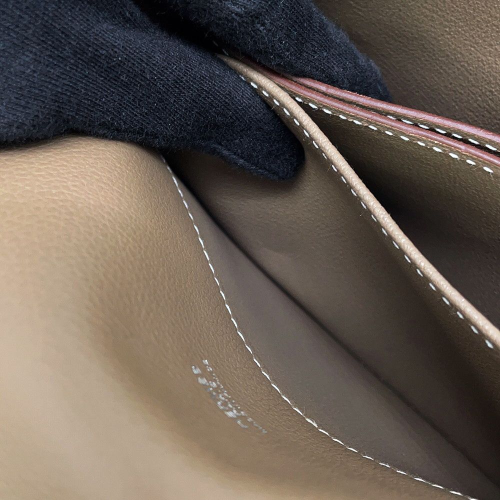 Hermes Sac Roulis Mini Etoupe Silver Evercolor — view 6
