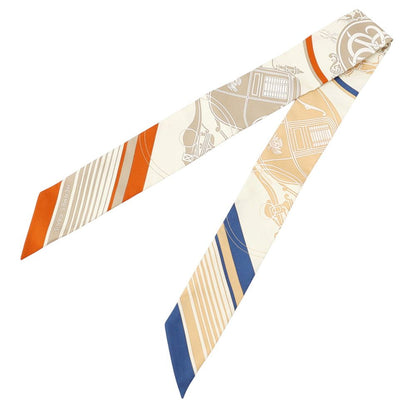 Hermes Scarf Twilly Ex-Libris Silk Twill — view 2