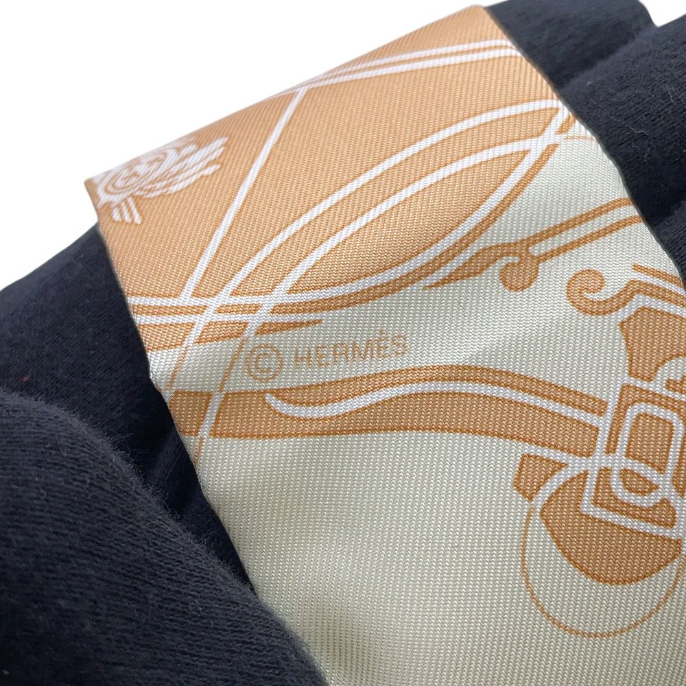 Hermes Scarf Twilly Ex-Libris Silk Twill — view 6