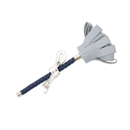 Hermes Brooch Fleur Blue Lin Navy Silver Swift — view 3