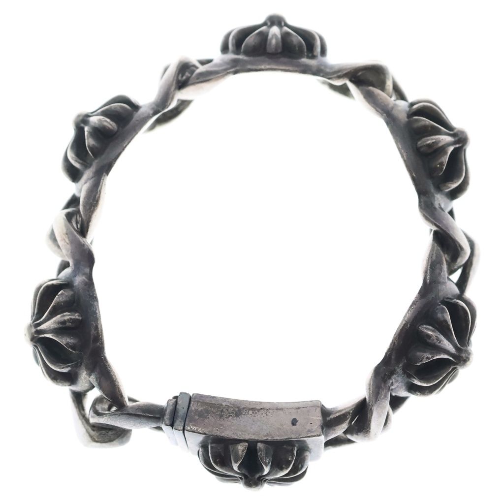 Chrome Hearts Cross Link Bracelet Silver