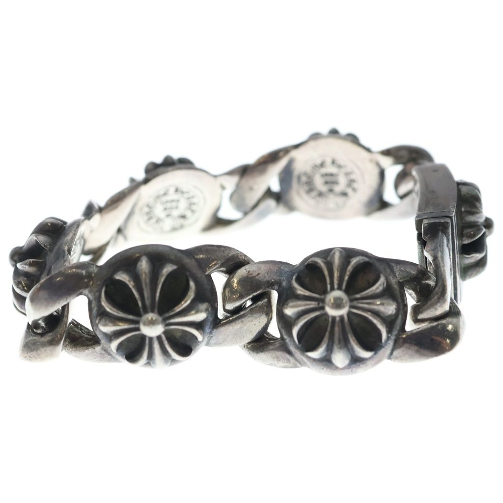 Chrome Hearts Cross Link Bracelet Silver — view 5