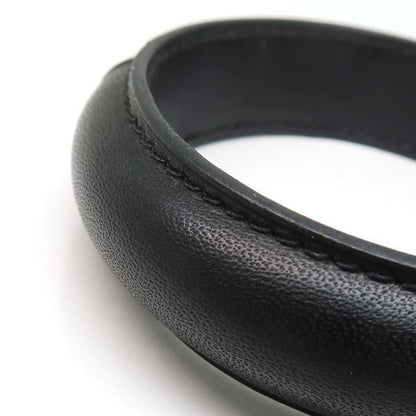 Hermes Leather Bangle Astral Bracelet Black — view 3
