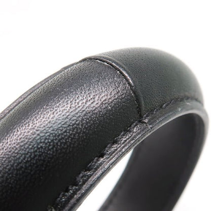 Hermes Leather Bangle Astral Bracelet Black — view 4