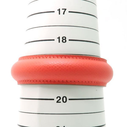 Hermes Leather Bangle Astral Bracelet S Pink Red — view 7