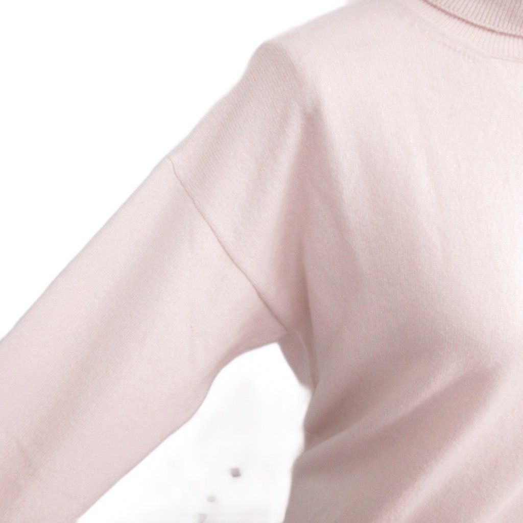 Hermes Martin Margiela Era Knit Sweater Cashmere 38 Turtleneck Long Sleeve Ivory — view 4