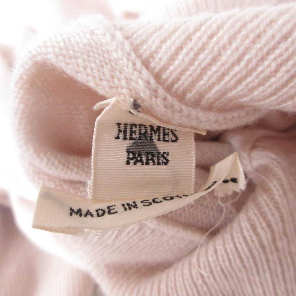 Hermes Martin Margiela Era Knit Sweater Cashmere 38 Turtleneck Long Sleeve Ivory — view 7