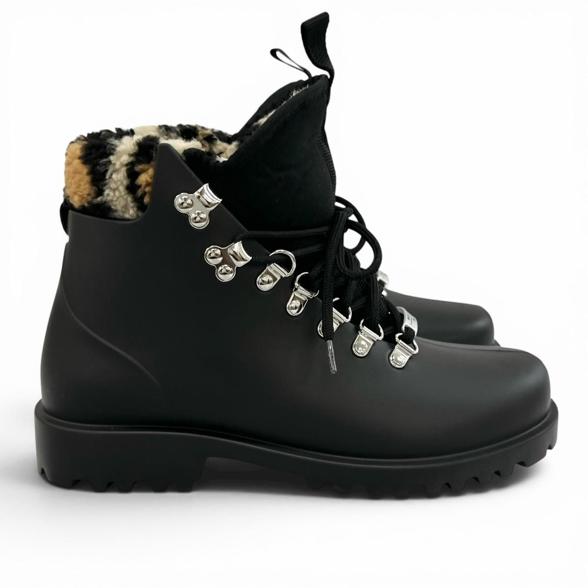 Max Mara Weekend Agenzia Boots Rain Shoes Black — view 5