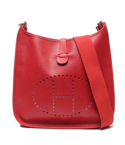 Hermes Shoulder Bag Crossbody Gold Evelyne 1 PM
