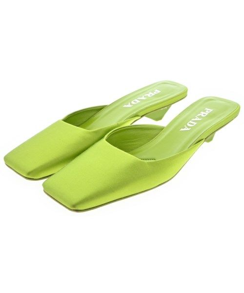 Prada Pumps Heels Green