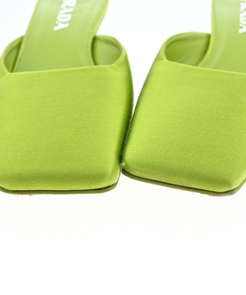 Prada Pumps Heels Green — view 5