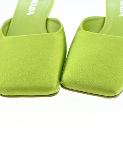 Prada Pumps Heels Green — view 5