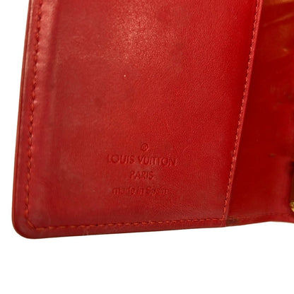 Louis Vuitton Agenda Monogram Vernis PM Rouge Red Leather — view 4