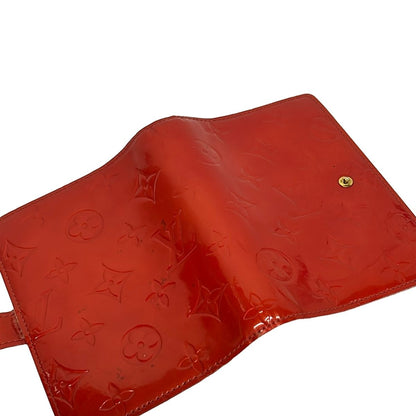 Louis Vuitton Agenda Monogram Vernis PM Rouge Red Leather — view 6