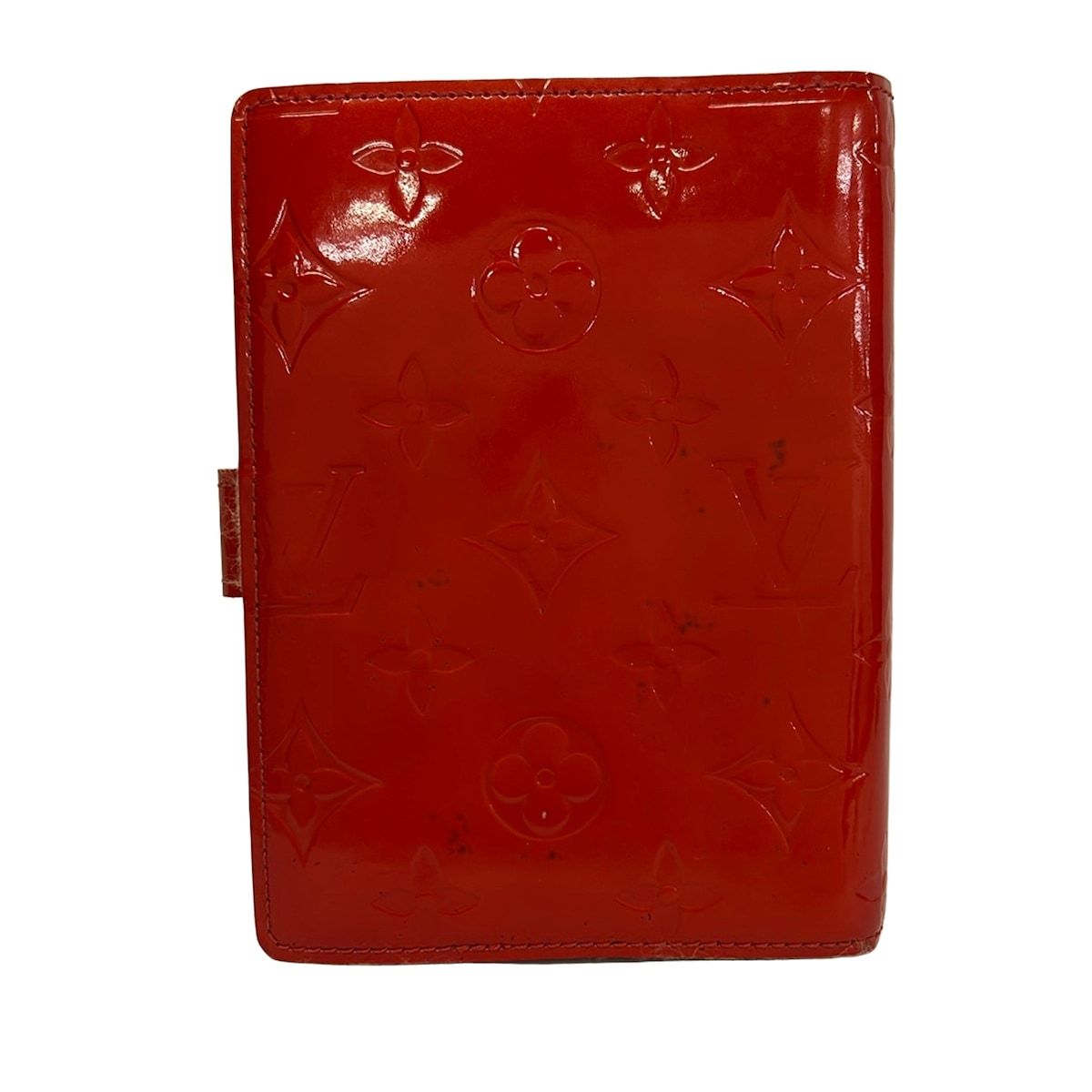 Louis Vuitton Agenda Monogram Vernis PM Rouge Red Leather — view 2