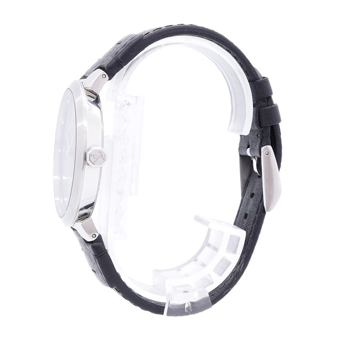 Louis Vuitton Tambour Slim Brown Dial Watch — view 2