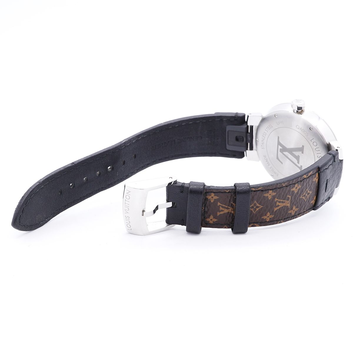 Louis Vuitton Tambour Slim Brown Dial Watch — view 4