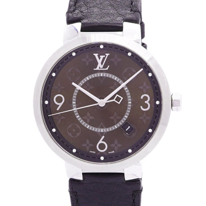 Louis Vuitton Tambour Slim Brown Dial Watch