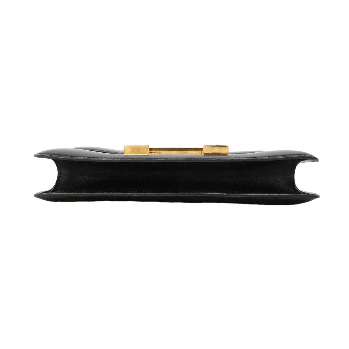 Hermes Shoulder Bag Constance 23 Box Calf Black Gold — view 3