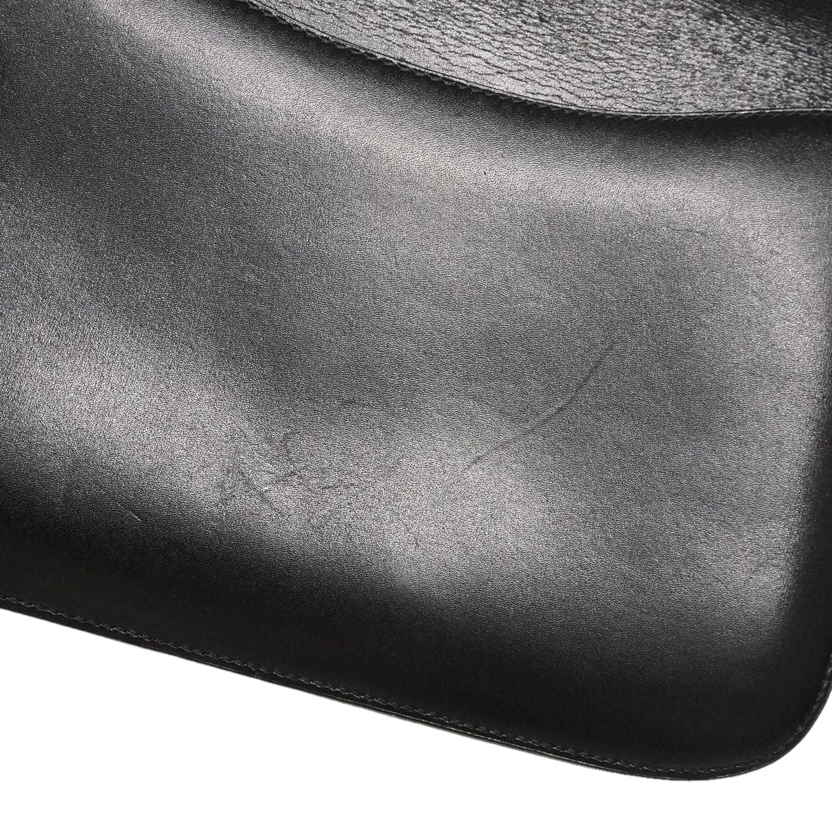 Hermes Shoulder Bag Constance 23 Box Calf Black Gold — view 8
