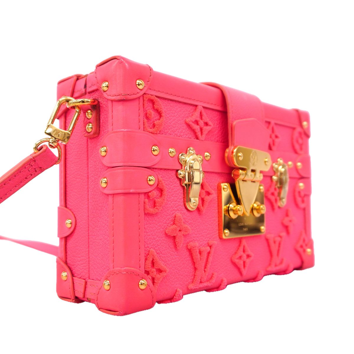 Louis Vuitton Shoulder Bag Petite Malle Pink — view 2
