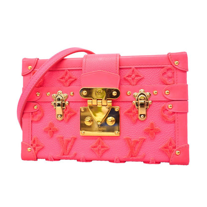 Louis Vuitton Shoulder Bag Petite Malle Pink