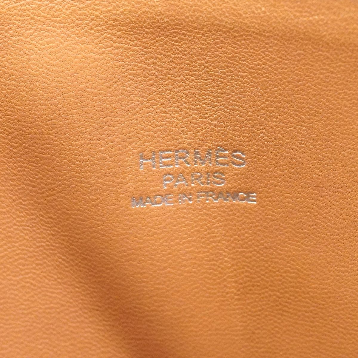 Hermes Handbag Bolide Taurillon Clemence Tabrillon Glitter Silver 2-Way Bag — view 5