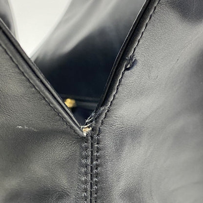 Chanel Tote Bag Lambskin Black Gold — view 6