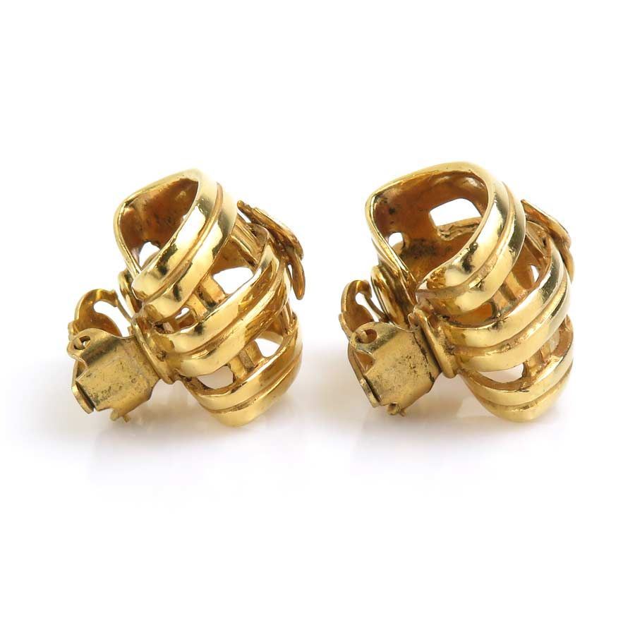 Chanel Earrings CC Logo — view 5
