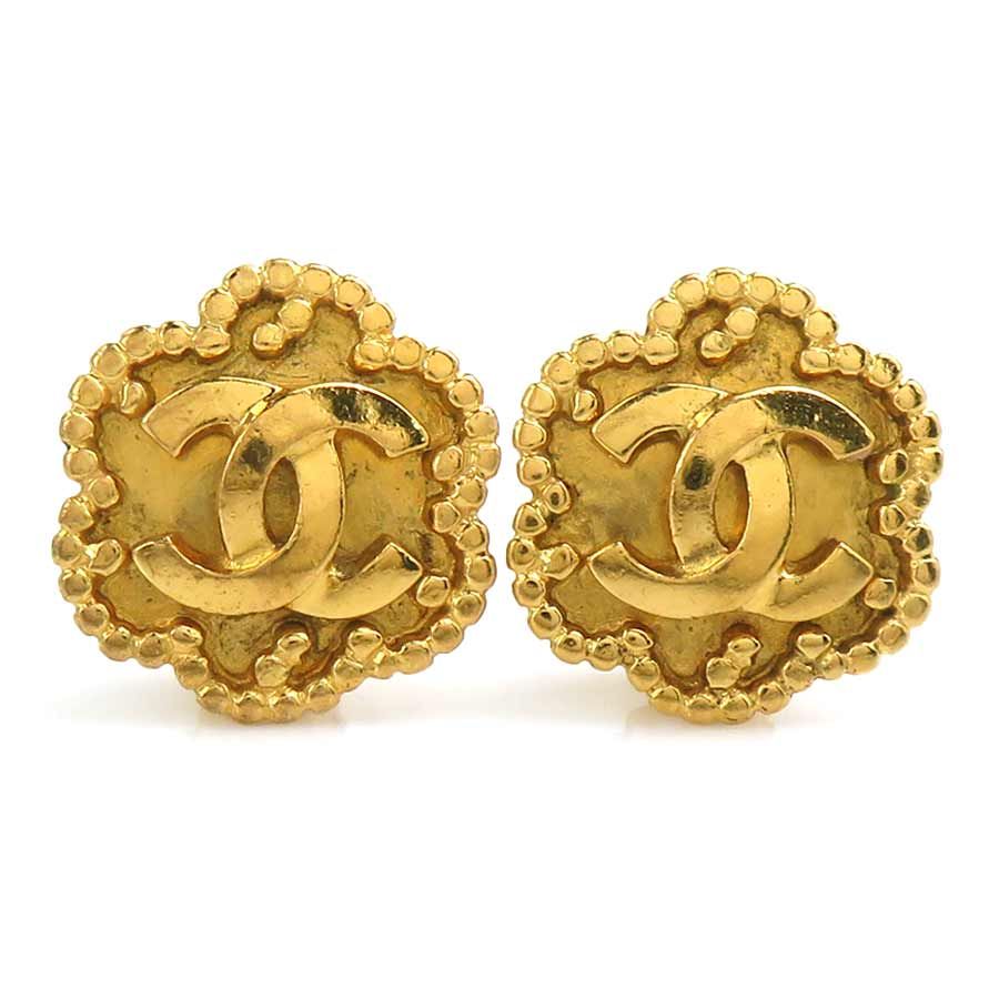 Chanel Earrings CC Logo