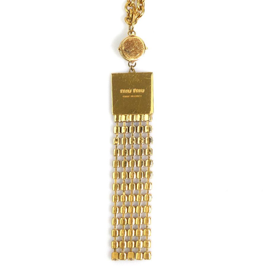 Miu Miu Necklace Gold — view 4