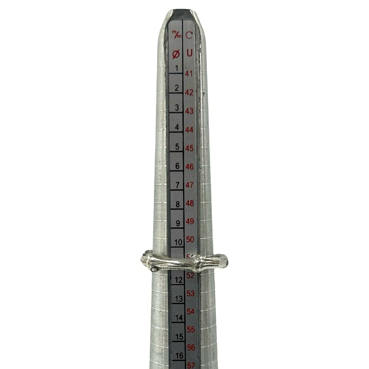 Tiffany & Co Vintage Bamboo 925 Sterling Silver Ring — view 7