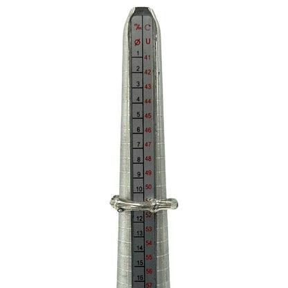 Tiffany & Co Vintage Bamboo 925 Sterling Silver Ring — view 7